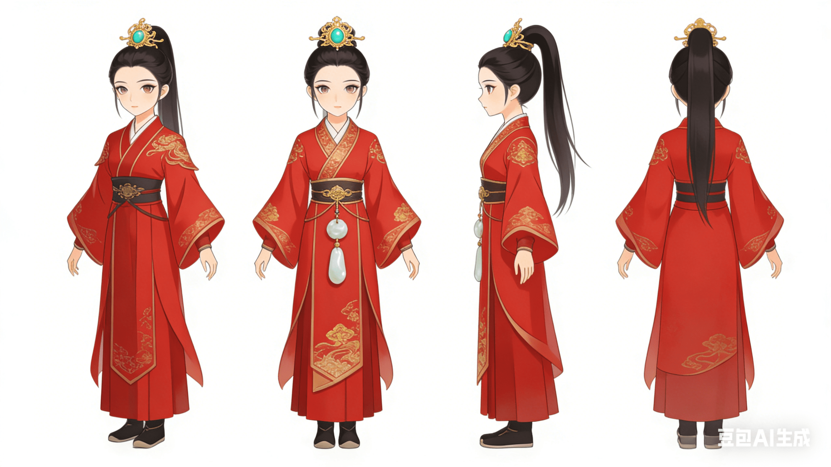 【国风武侠动漫视觉形象】常用五官长相描述