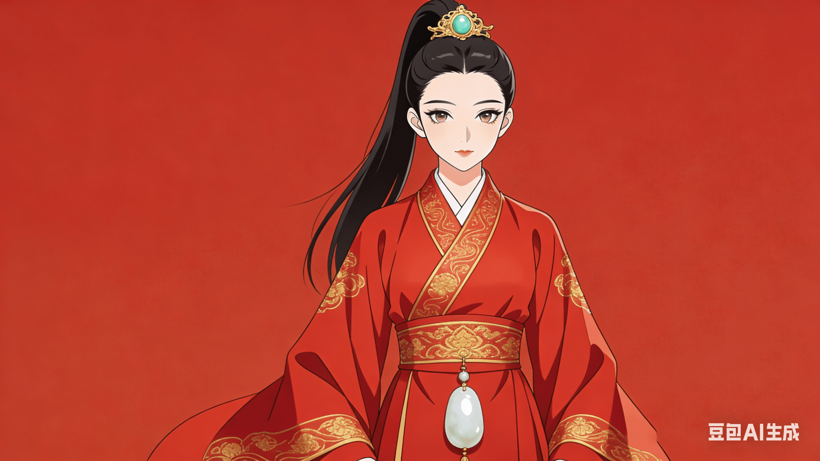 基于故事文本与国风动漫风格对所有角色进行详细定义的实例